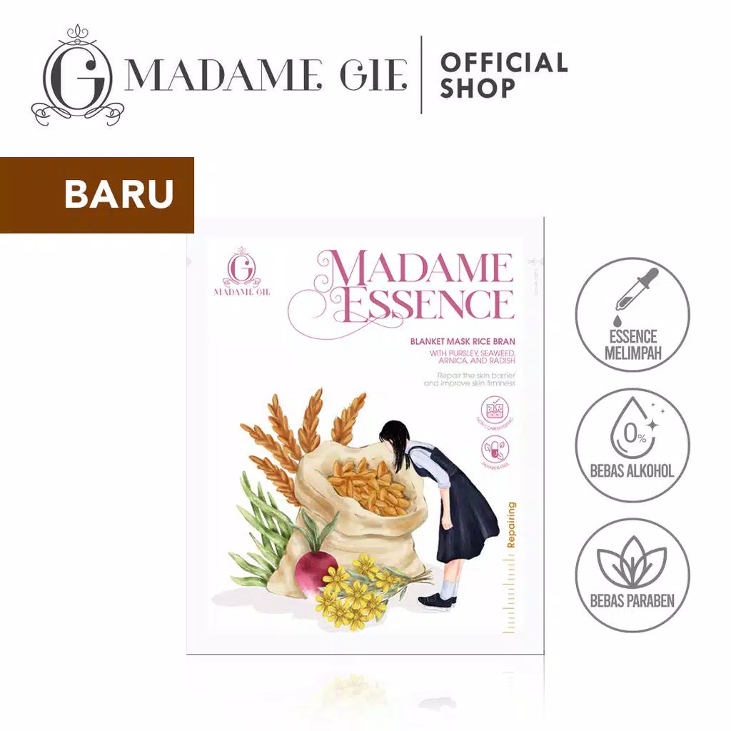 Madame Gie Madame Essence Blanket Mask - Skincare Masker