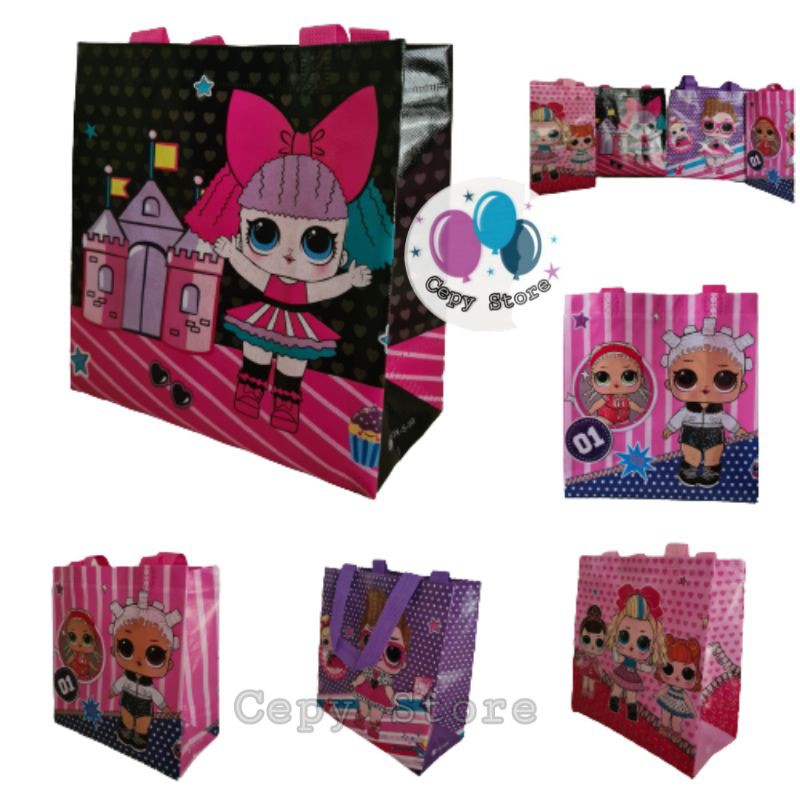 

Tas Souvenir Ulang Tahun / Goodie Bag / Tas Ulang Tahun LOL - S