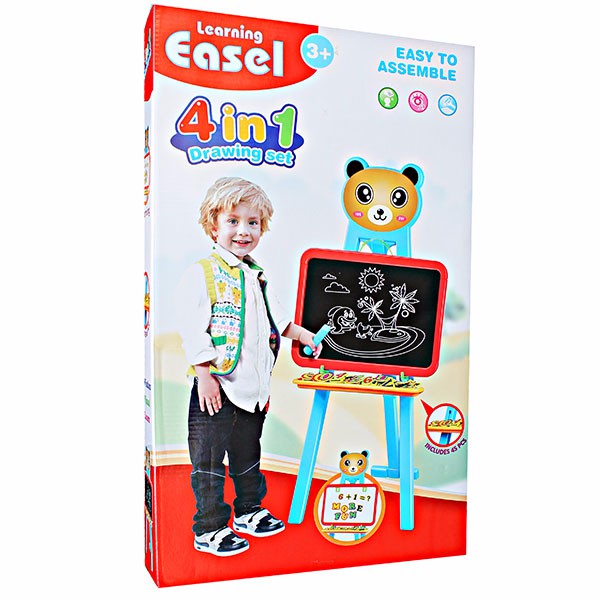 

Learning Easel 4 In 1 Drawing Set - Papan Tulis Magnetik