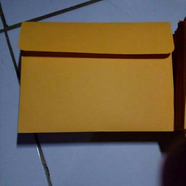 

11x22cm Amplop warna tebal custom ukuran 11x22 bc