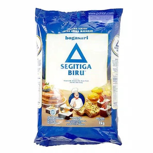 

Tepung Terigu Segitiga Biru 1 kg