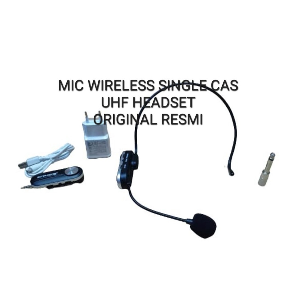 G597 BAYERMIC MIC WIRELESS UHF SINGLE MIC HEADSET BANDO SYSTEM CHARGER PRAKTIS DAN MUDAH BEST MICROPHONE  VOKAL ARTIS PROFESIONAL SISTEM AUDIO PANGGUNG  PENGERAS SUARA JERNIH DAN SENSITIF BISA UNTUK  MC PIDATO CERAMAH IMAM MASJID DLL HARGA TERJANGKAU