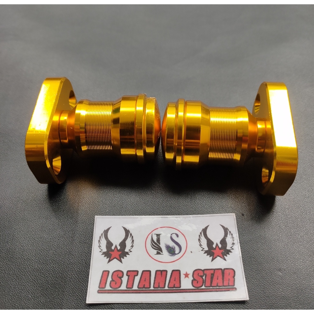 Tutup minyak Rem Variasi/Stempel CNC Yamaha NMAX 1 PASANG EMAS