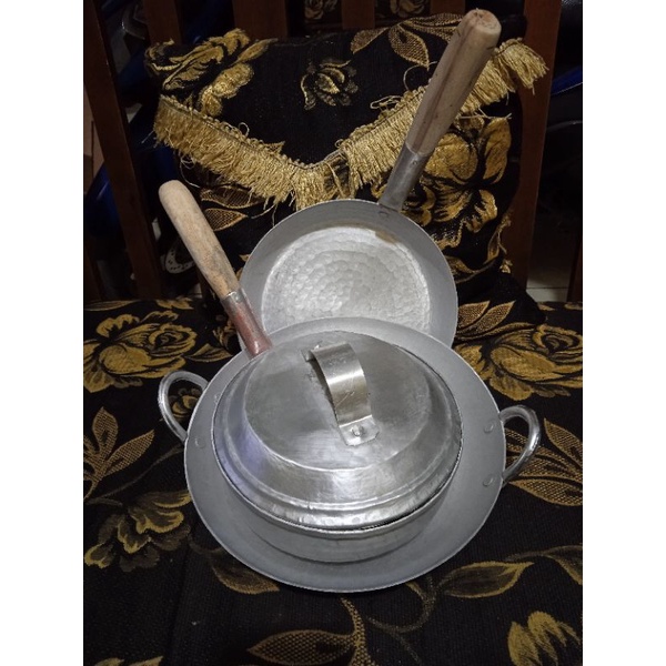 set panci garut penggorengan dan taplon ukuran 26cm