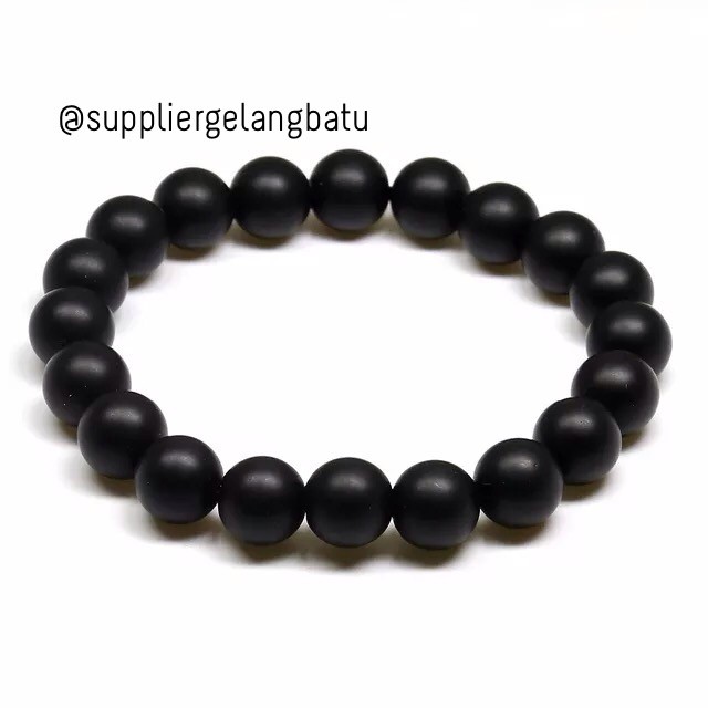 gelang batu blackstone kesehatan pria vitalitas ganesha lombok bali