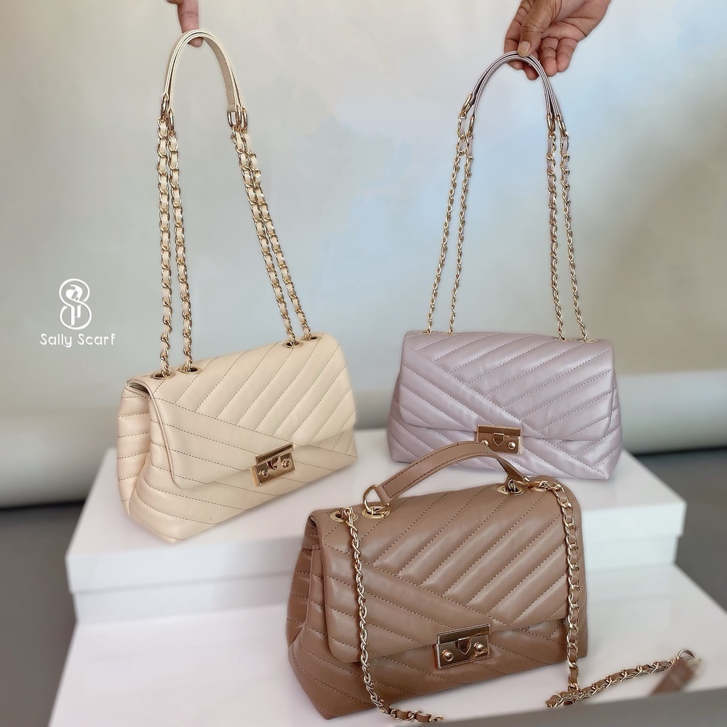 Kimora Bag Gen 2, Tas Kulit Sintetis Premium wanita, Tas Selempang Tas Bahu