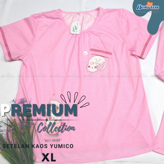 BAJU TIDUR CELANA PANJANG XL PREMIUM YUMICO - B