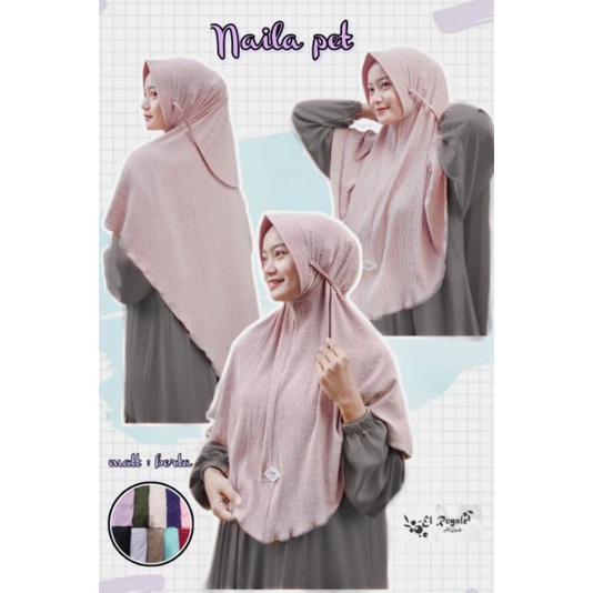 jilbab pet instan plisket jersi verona super