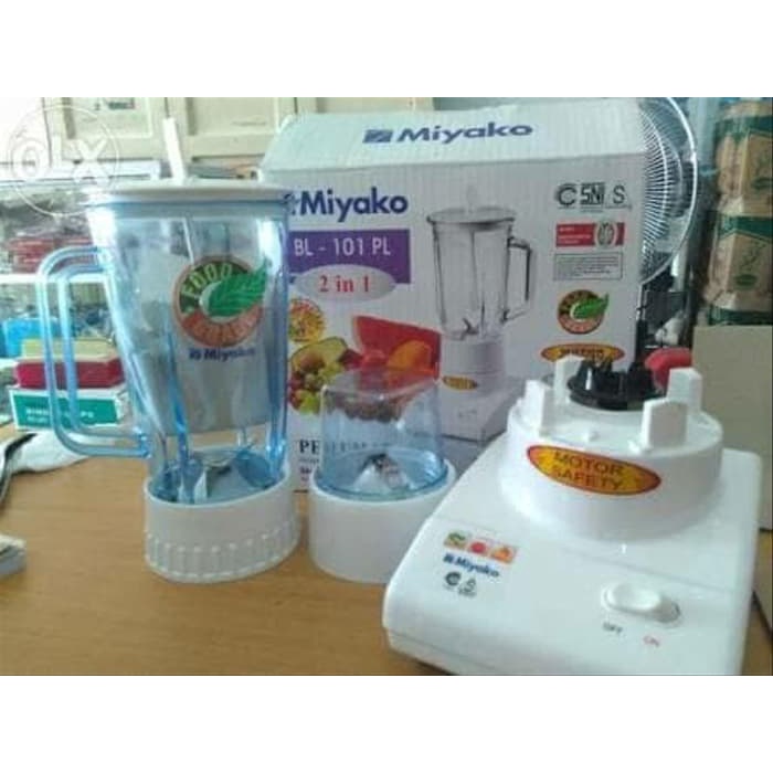 MIYAKO BLENDER 2 IN 1 PLASTIK BL-101PL