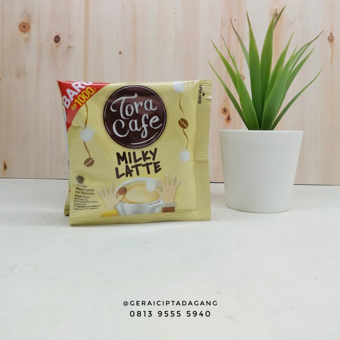 

H2J0U2J1U Kopi Tora Cafe Milky Latte | 1 Renceng (10 Sachet) HyYj