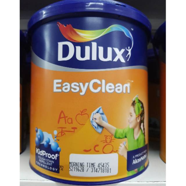  CAT  DULUX  EASY  CLEAN  2 5 LITER Shopee Indonesia