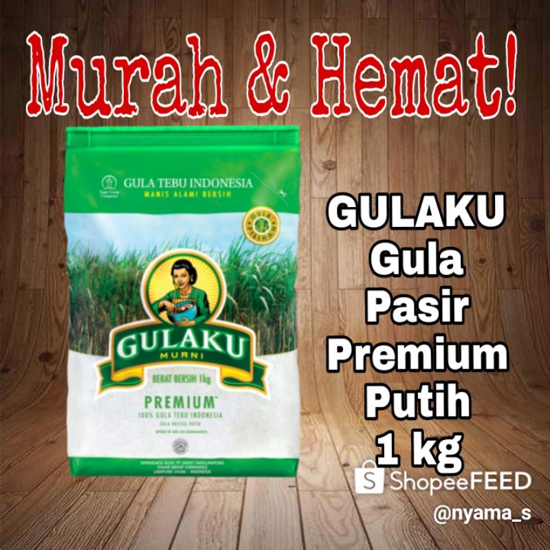 

Gulaku Gula Pasir Premium 1kg (Putih)