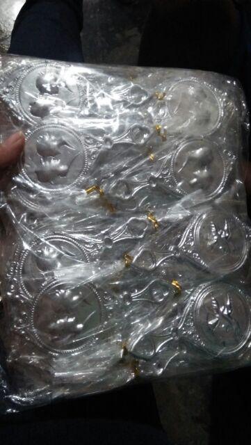 Souvenir Pernikahan Tatakan Gelas Box Mika ( Isi 100 )