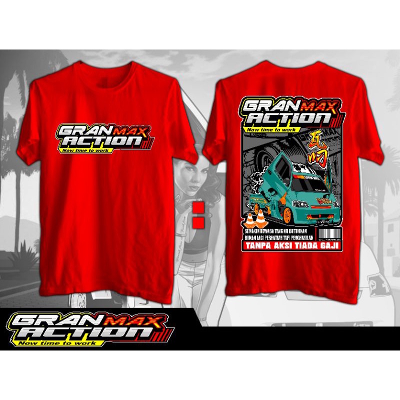 kaos grandmax action pickup kaos pickup kaos sablon