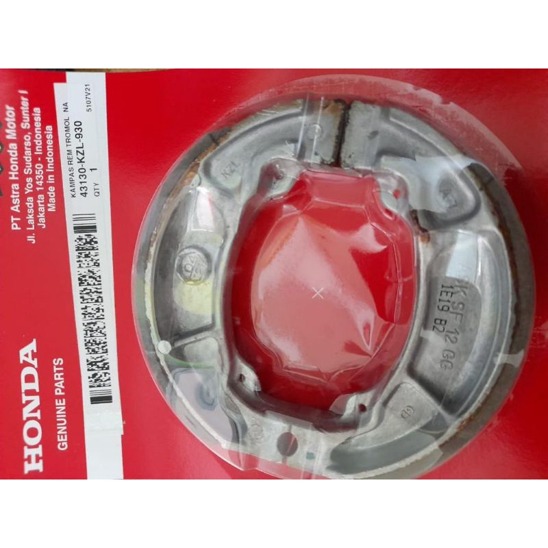 kanvas rem belakang beat,vario 125,vario 150,scoopy,vario 110,verza,