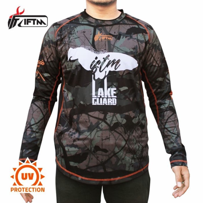 Langsung Order IFTM LAKE GUARD - UV Protection | Jersey Mancing Kaos Pancing Original - XL Terlaris