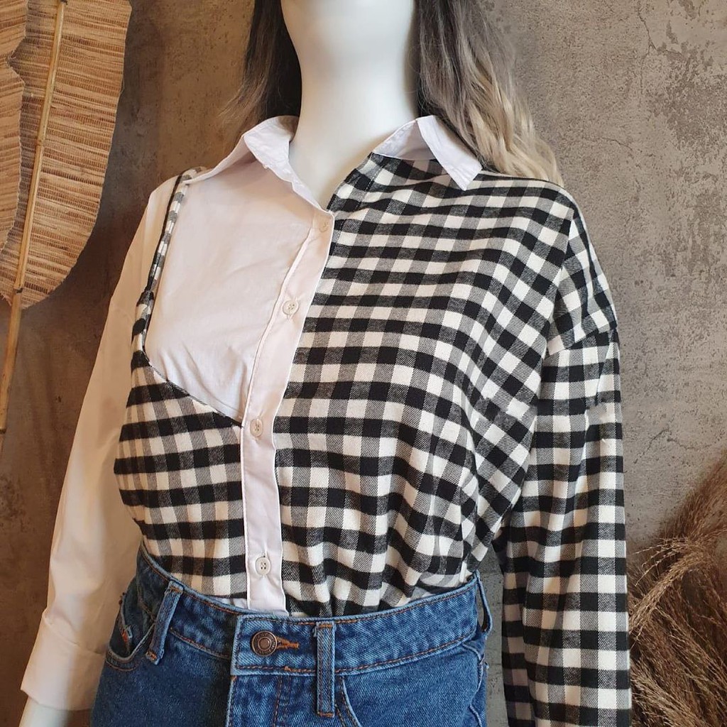 Cubi Top Atasan Blouse Korean Style Fashion Wanita Terlaris