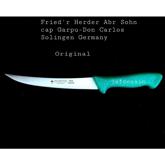 Boning Pisau Cap Garpu Asli 6" Typ.8671 Ss Semi Fleksible