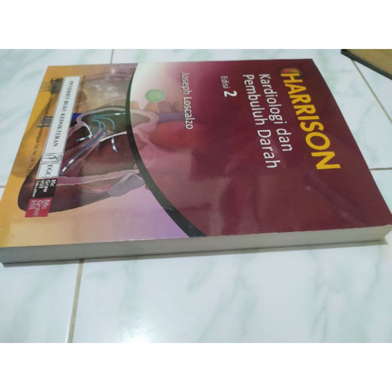 Preloved Buku Kardiologi dan Pembuluh Darah Harrison Edisi 2 (Asli) [Preloved]