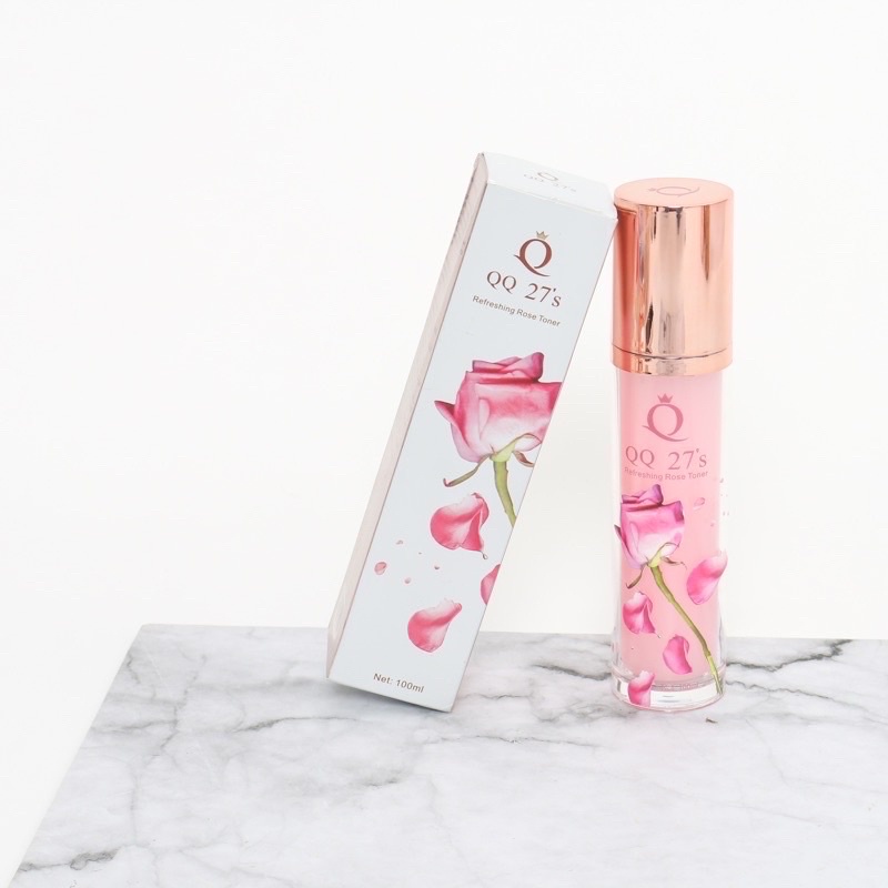 QQ 27’S REFRESHING ROSE TONER ORIGINAL - TONER QQ 27S - TONER QQ 27 - QQ27
