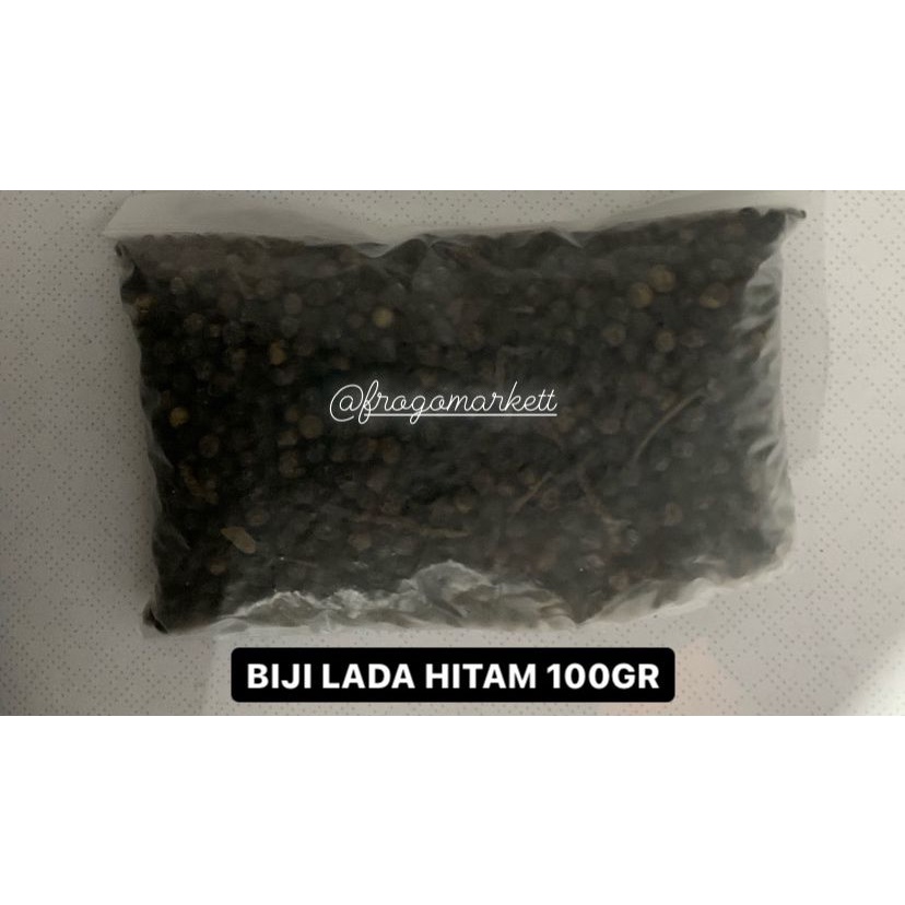 Biji Lada Kasar, Bulat Putih, Hitam 100gr