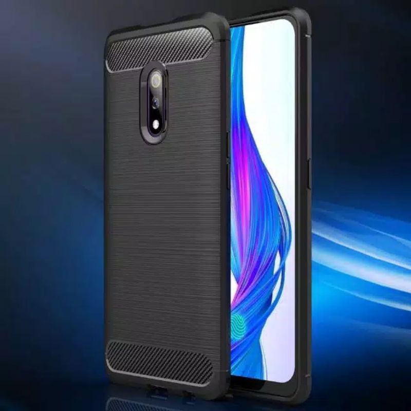 Case Realme X Fiber Carbon Ultimate Premium Quality