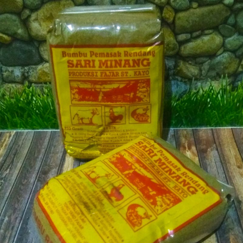 

Bumbu rendang sari minang 250 gr