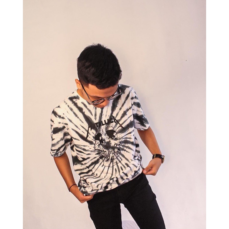 kaos tiedye vintage murah