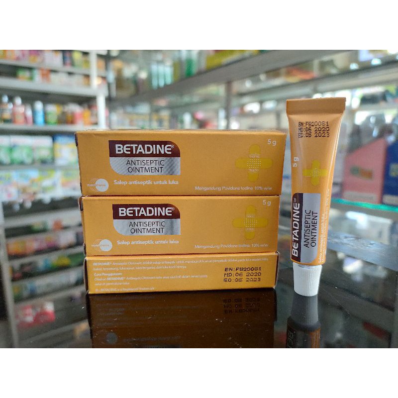 BETADINE SALEP 5 GR