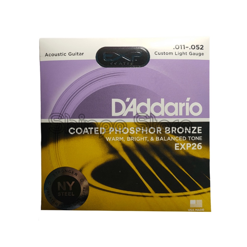 Senar Gitar Akustik D'addario String EXP15 EXP26 EXP16