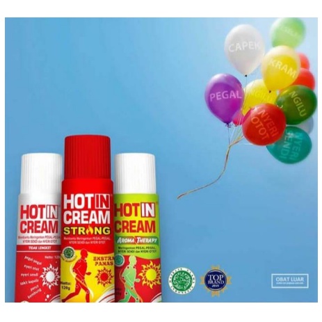 Hotin Cream Botol 60Gr - Hot In