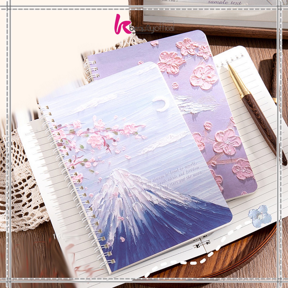 

KB-A32 Buku Tulis Catatan Notebook Ring A5 / Notebook Journal / Buku Tulis A5 Notebook Aesthetic / Buku Agenda