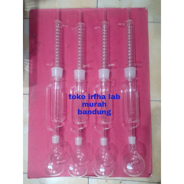 soxhlet aparatus 500ml spiral pyrex