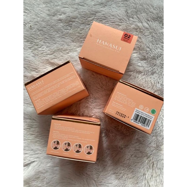 HANASUI CHEECK BLUSH & GO - BLUSH ON HANASUI - MERAH PIPI BPOM