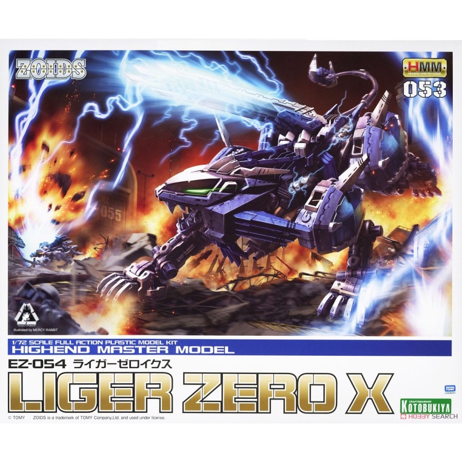 KOTOBUKIYA HMM ZOIDS 1/72 EZ-054 LIGER ZERO X
