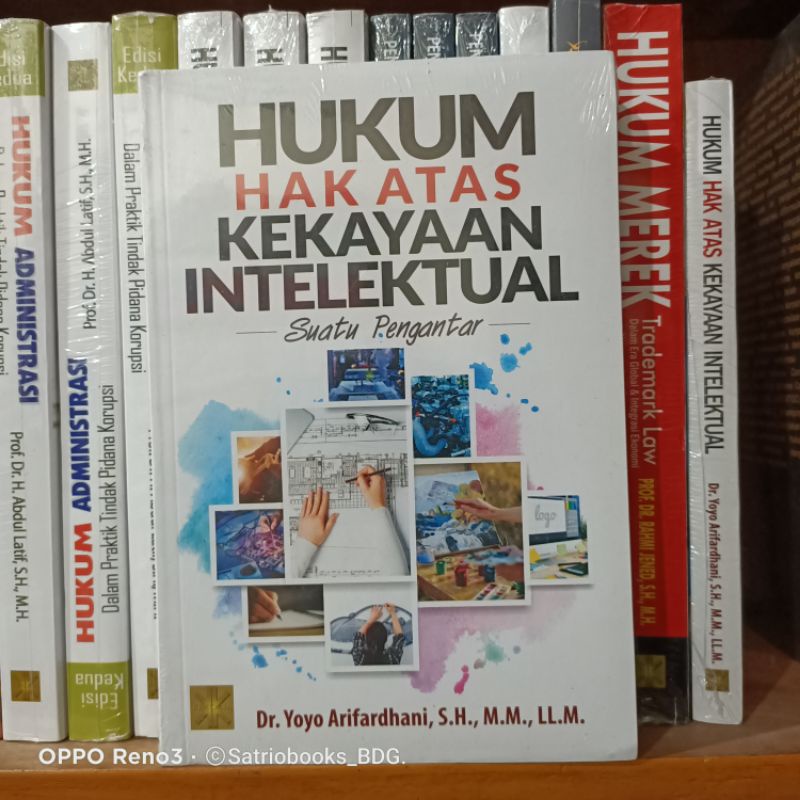 Hukum Hak Atas Kekayaan Intelektual Suatu Pengantar - Dr. Yoyo Arifardhani  - Original | Shopee Indonesia