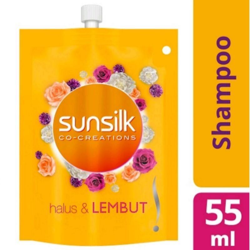 Clear Shampoo 55Ml (Ice Cool Menthol Dan Complete Soft Care)Sunsilk Shampoo Saset Black Shine 55ml