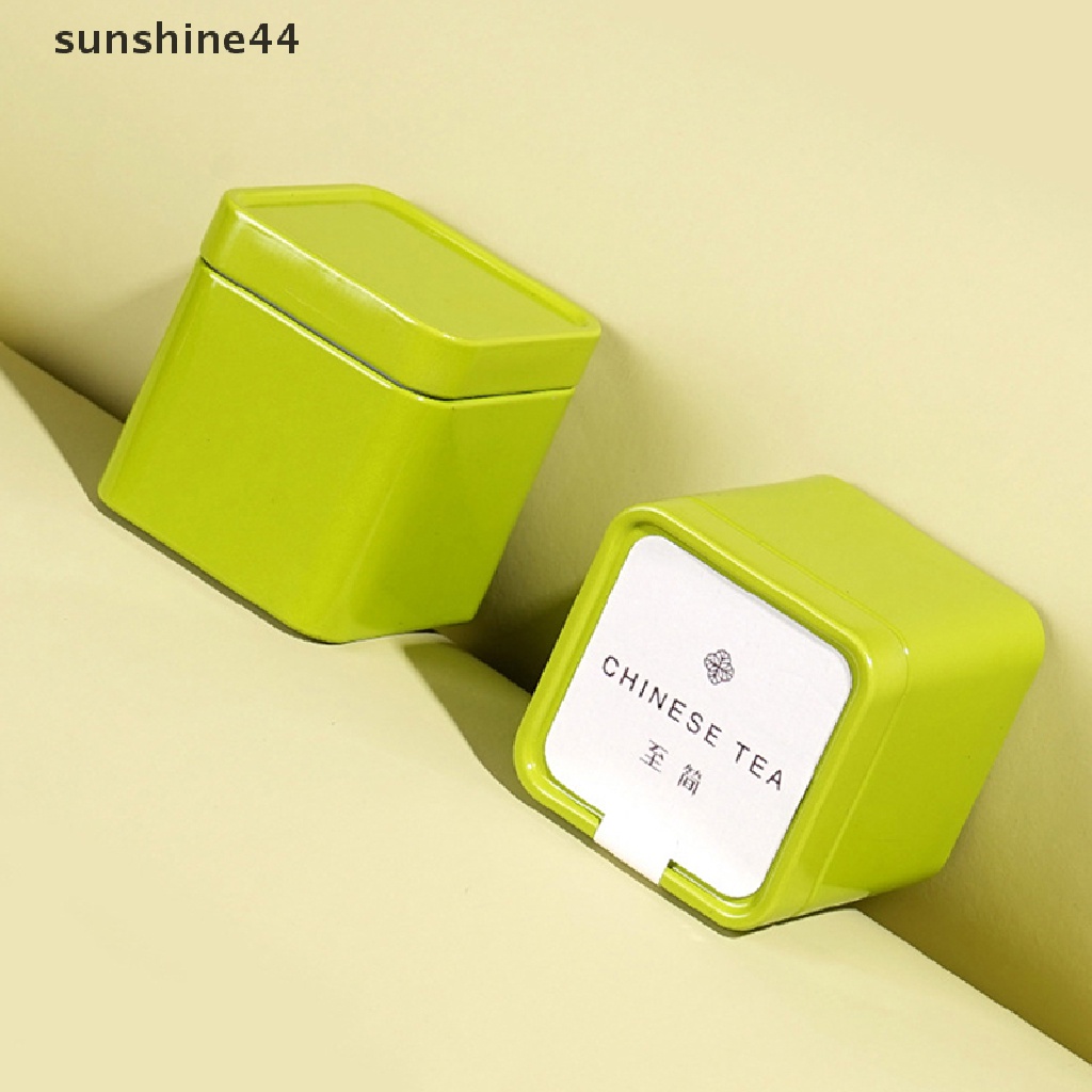 Sunshine Toples Kotak Penyimpanan Teh / Permen / Bunga Dengan Tutup