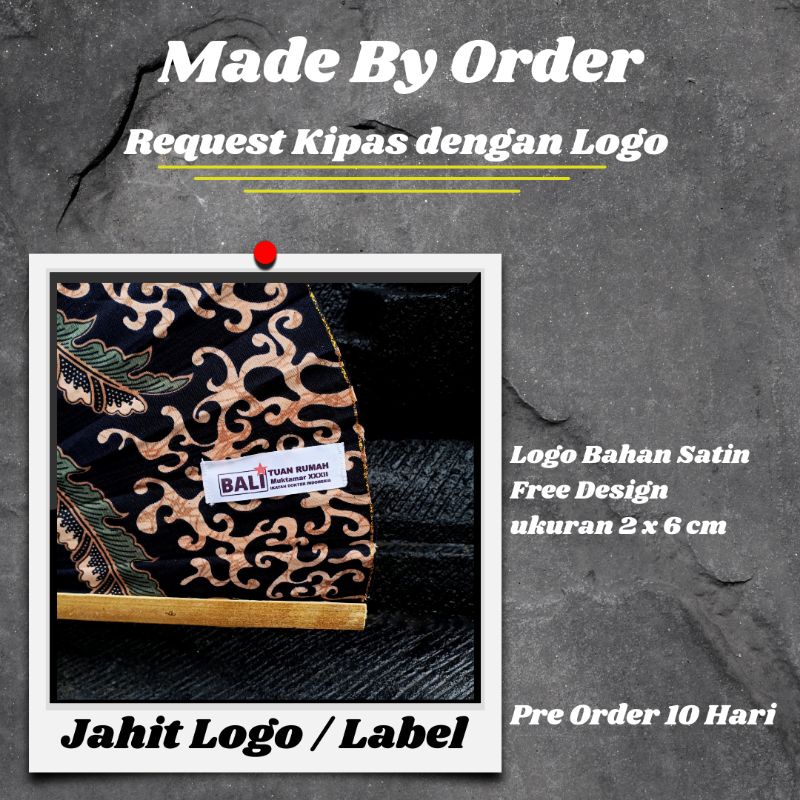 Souvenir Kipas Custom MIN ORDER 100 PCS / Souvenir Kipas Bali  / Souvenir Pernikahan Kipas / Souveni