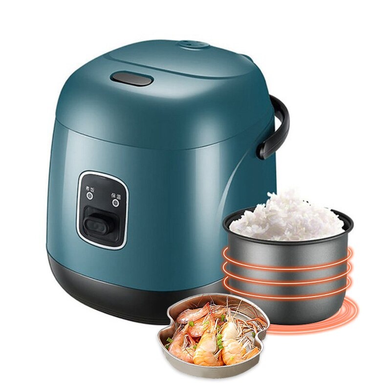 JIASHI Rice Cooker Mini Multifungsi Tipe Standard 0.8L - JWS888 - Brown