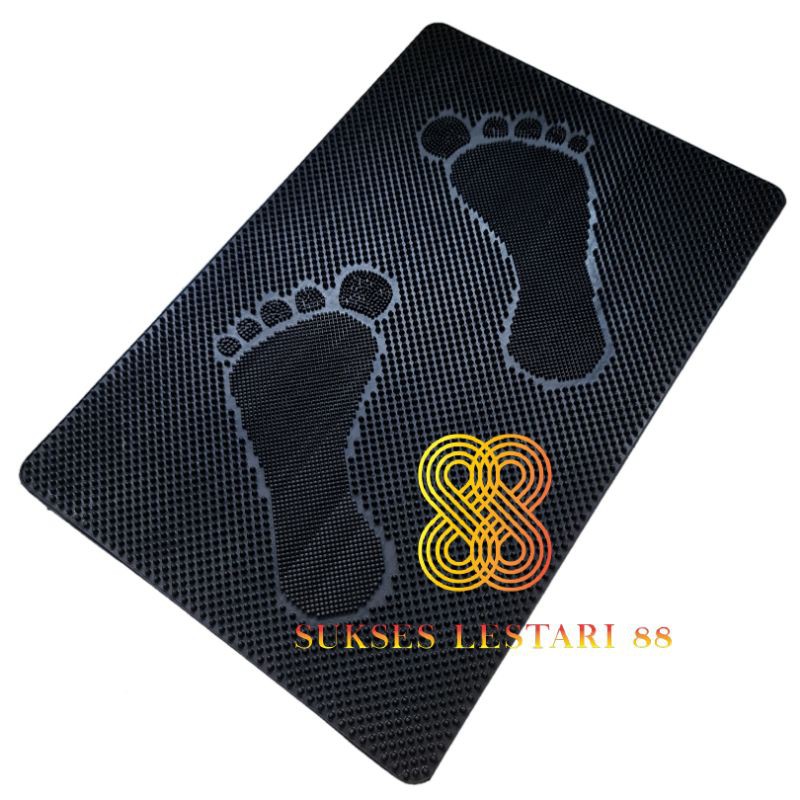 Keset Karpet Karet Anti Slip Tapak Kaki