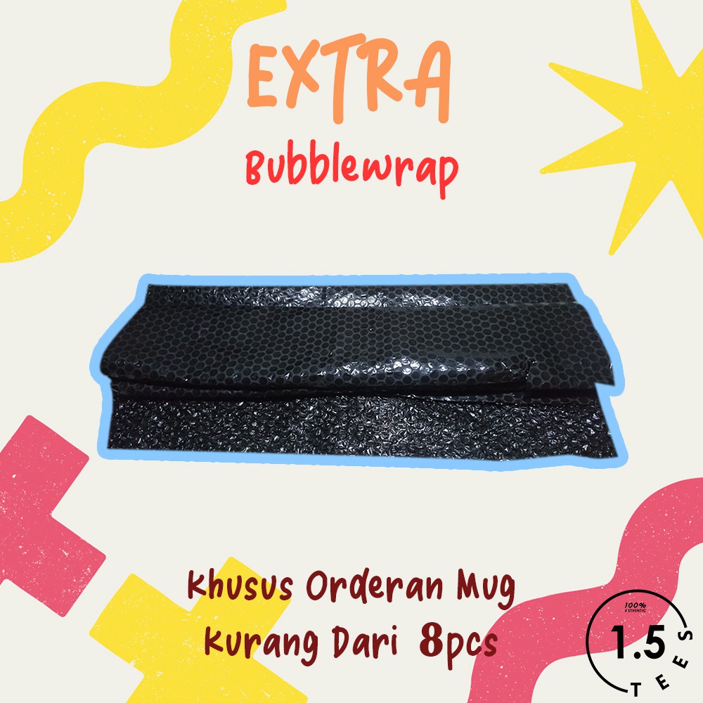 

Bubble Wrap Ekstra Tambahan Packing Mug