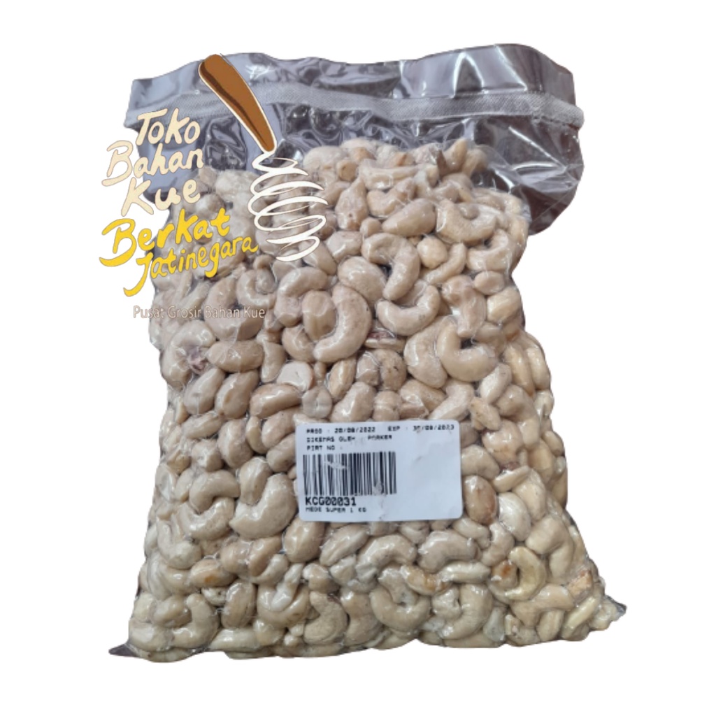 

KACANG MEDE SUPER KEMASAN REPACK 1 KG / KACANG MEDE UTUH / KACANG METE