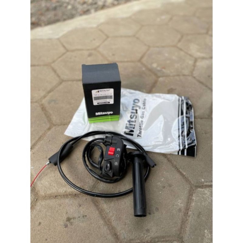 GAS HOLDER KANAN GAS SPONTAN KSR SET KABEL GAS PNP CB GL MEGAPRO TIGER FIZ R NINJA R RR