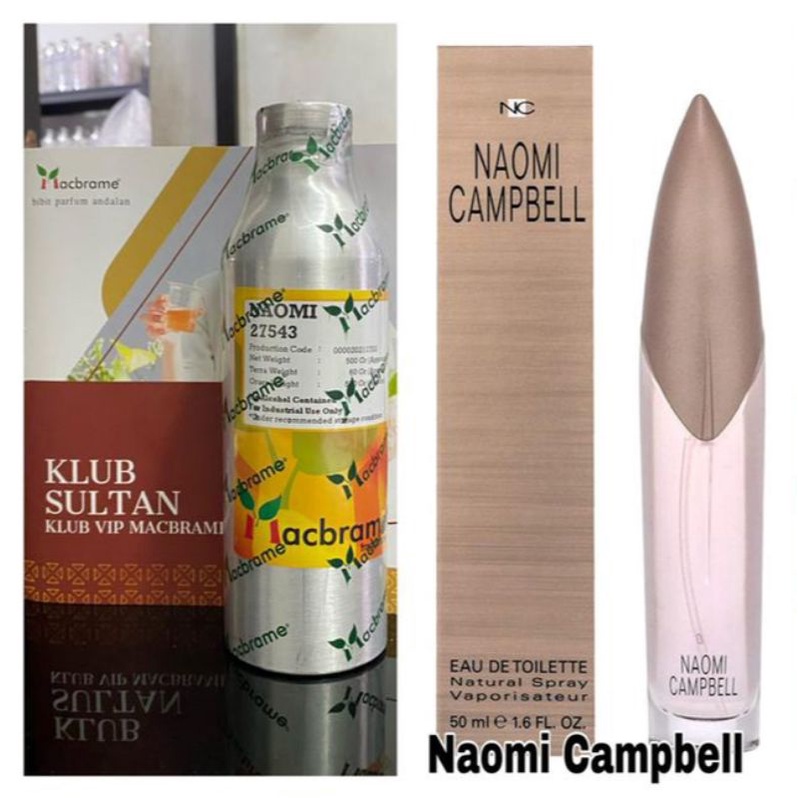 bibit parfum naumi campblee original 100mg murni asli