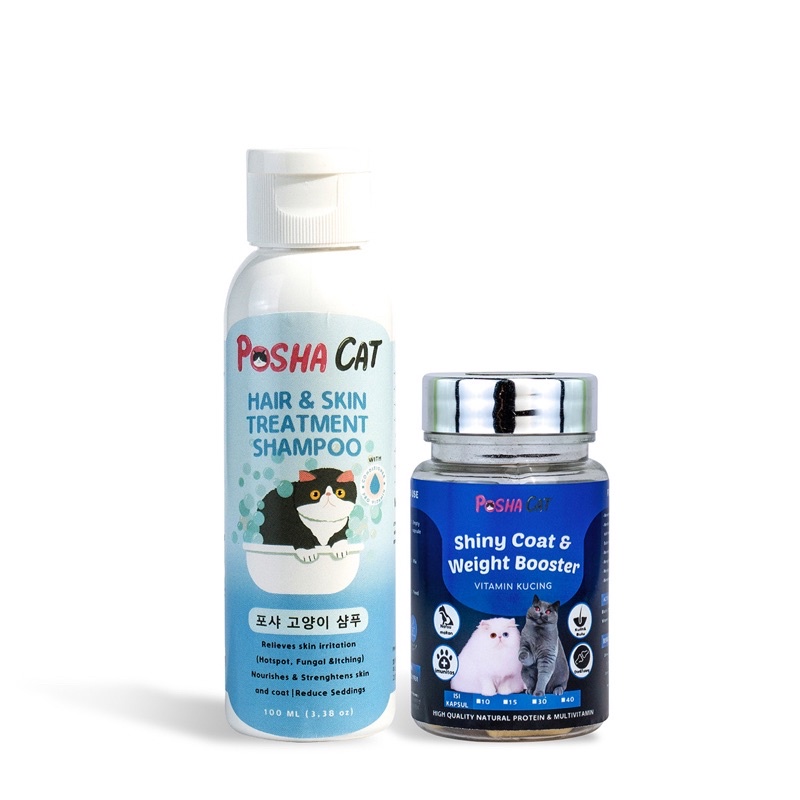 Posha_cat Paket jamur (problemkulit) &amp; gendutin kucing