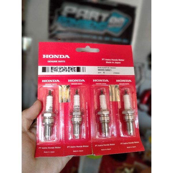 Busi Denso X24EPU9 ORIGINAL HOMDA AHM | CB GL PRO MEGAPRO TIGER
