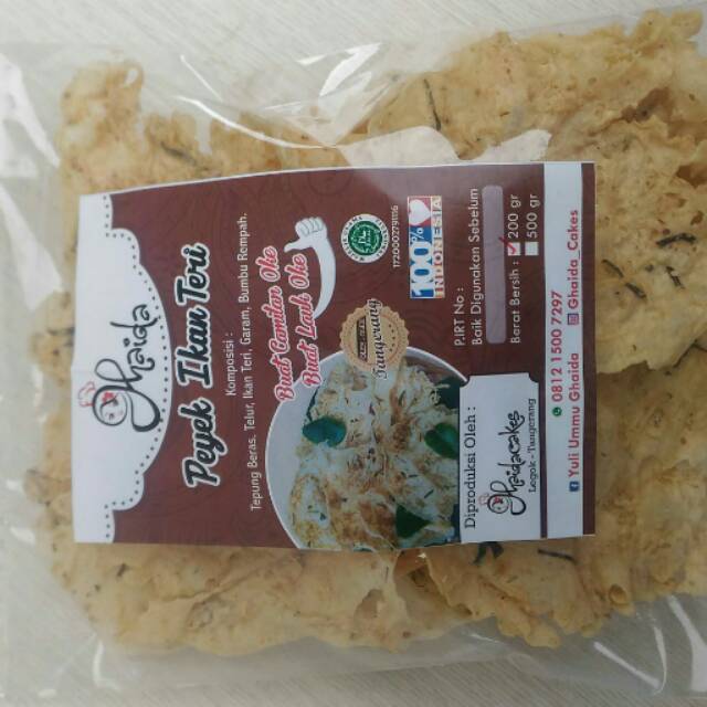 

PEYEK TERI 500gr