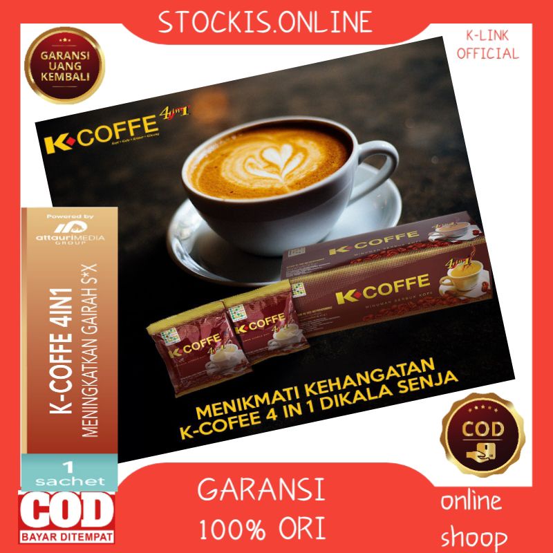 k-LINK COFFE 4in1 KOPI GINSENG K-LINK ORIGINAL