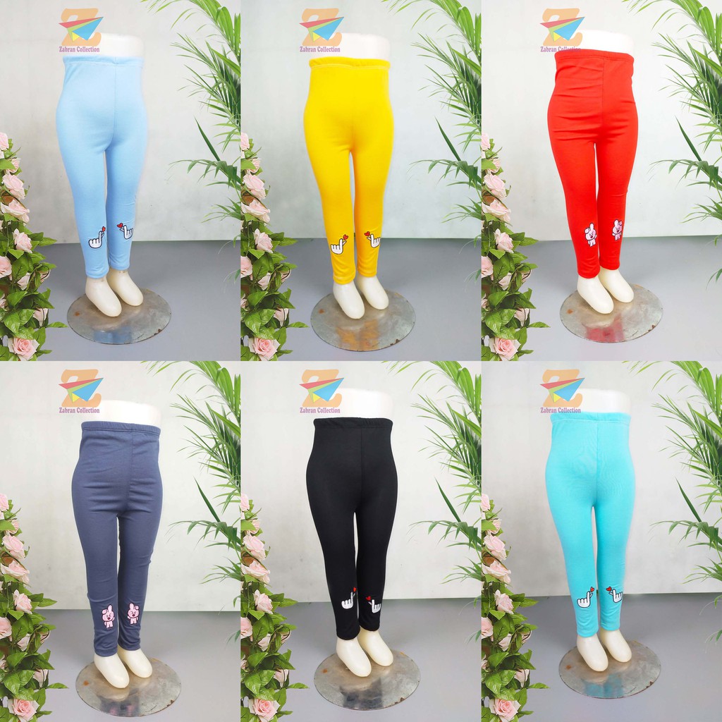 Pilih Warna Legging Anak Bordir  1 Sampai 6 Tahun/COD Bayar Di tempat